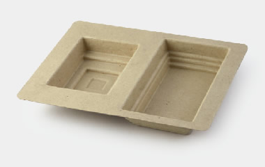 Molded Pulp Electronic Packaging Tray